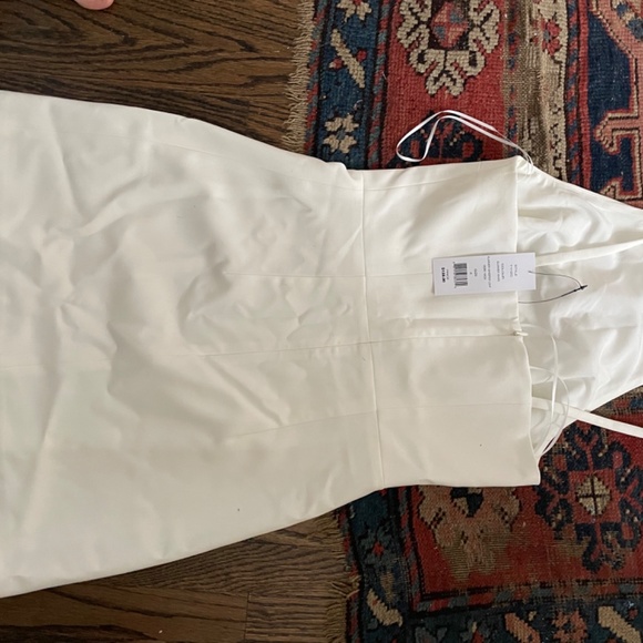 NEVER WORN NWT French Connection 71hzo Summer White Square Neck Dress - Picture 6 of 11